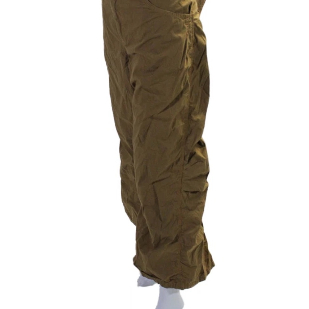 Pilcro and the Letterpress Anthropologie Womens Wide Leg Crop Cargos Brown - Picture 2 of 6